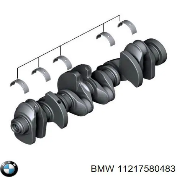 Колінвал двигуна на BMW 1 (E88)