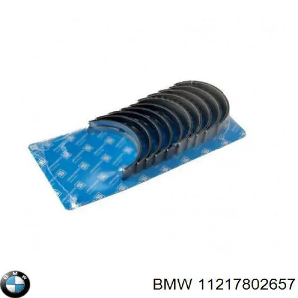 Вкладиші колінвала, корінні, комплект, стандарт (STD) 8471814 BMW