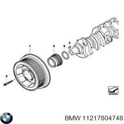 Прокладка кришки горловини, маслозаливної BMW 11217804748 ціна, від 4.55 USD