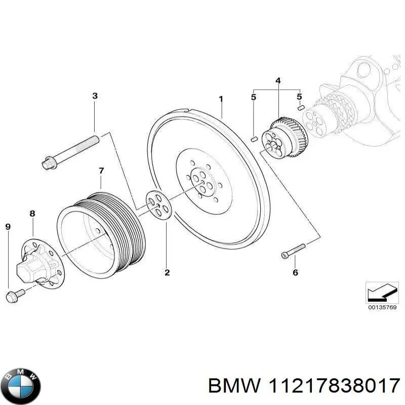  BMW 11217838017 ціна, від 275.86 USD