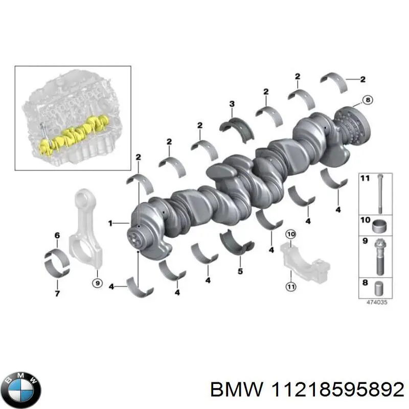  11218595892 BMW