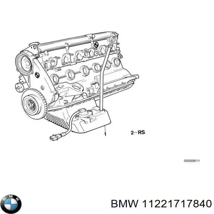 Купити 11221717840 BMW Болт кріплення маховика
