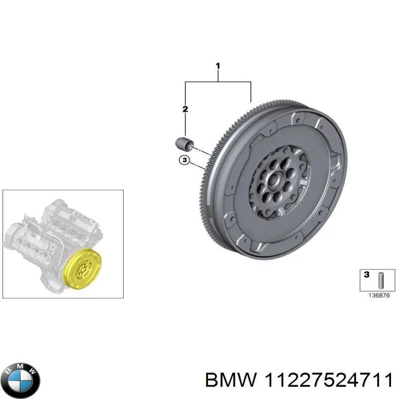 1874000046 Sachs Болт кріплення маховика