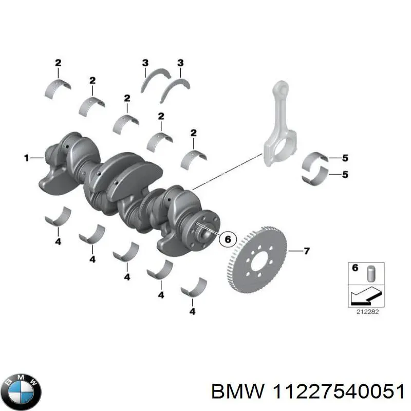 11227634295 BMW Датчик Холла
