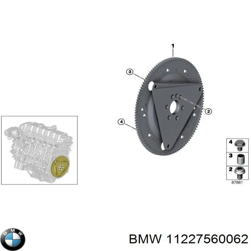 Купити 11227560062 BMW 