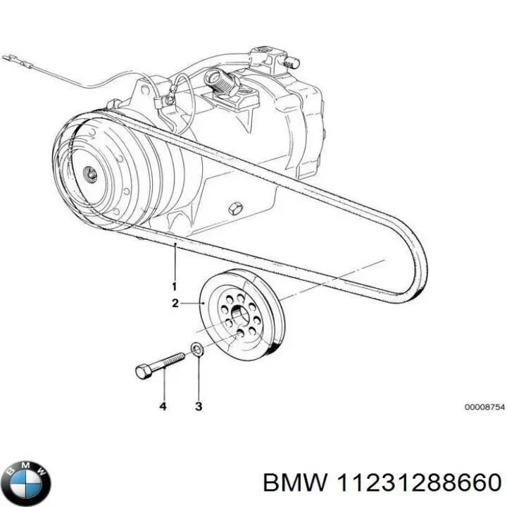 Купити 11231288660 BMW 