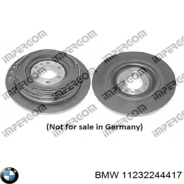 Шків колінвала (демпфер ) BMW 11232244417 ціна, від 87.70 USD