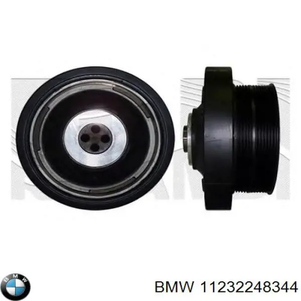 Шків колінвала (демпфер ) BMW 11232248344 ціна, від 1463.28 USD