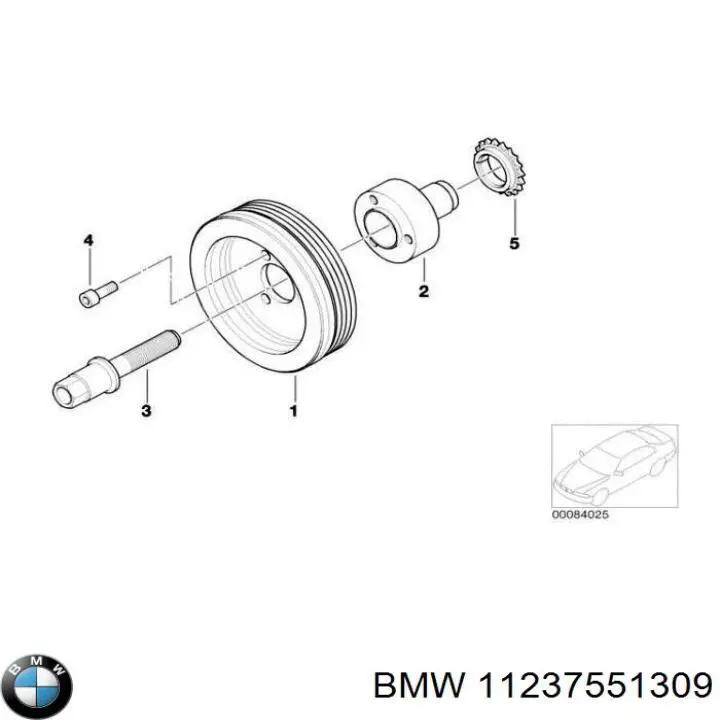 Купити 11237551309 BMW 