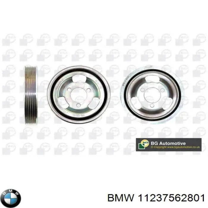 Шків колінвала (демпфер ) BMW 11237562801 ціна, від 39.31 USD