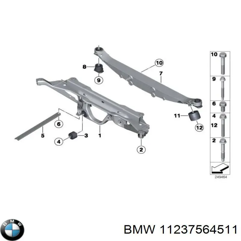  BMW 11237564511 ціна, від 8.53 USD