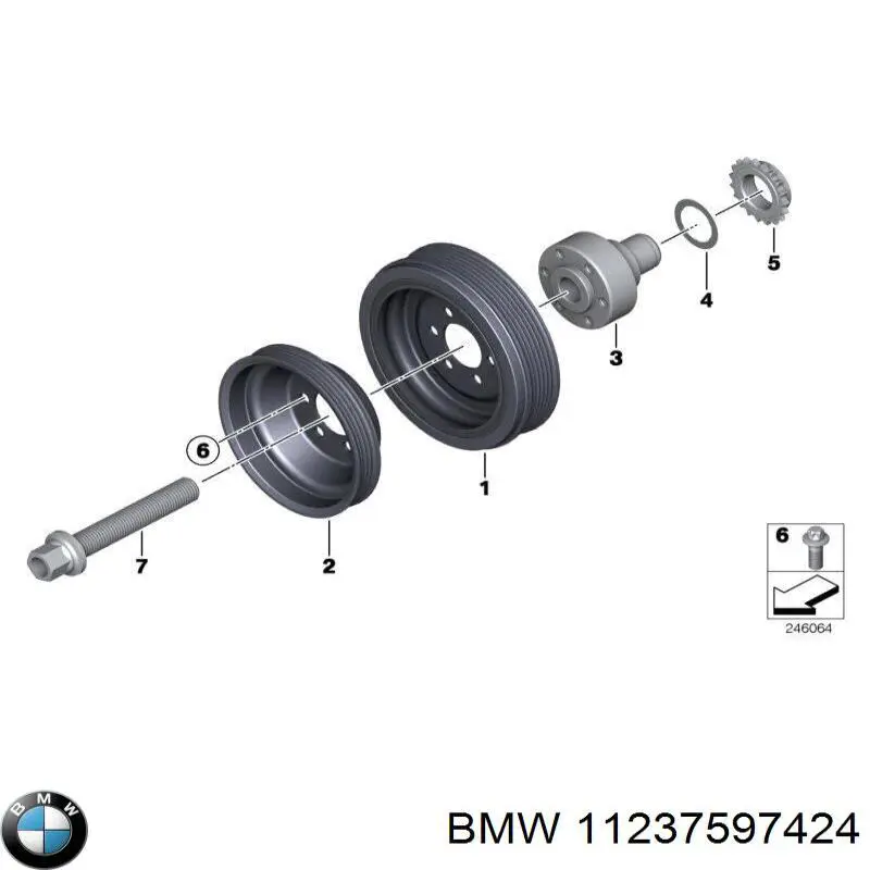 11237597424 BMW 
