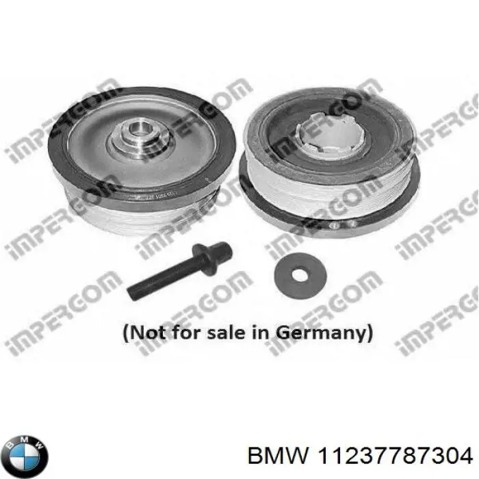 11237787304 BMW Демпфер колінвалу