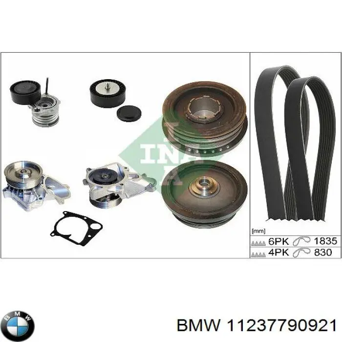 Купити 11237790921 BMW Шків колінчастого вала