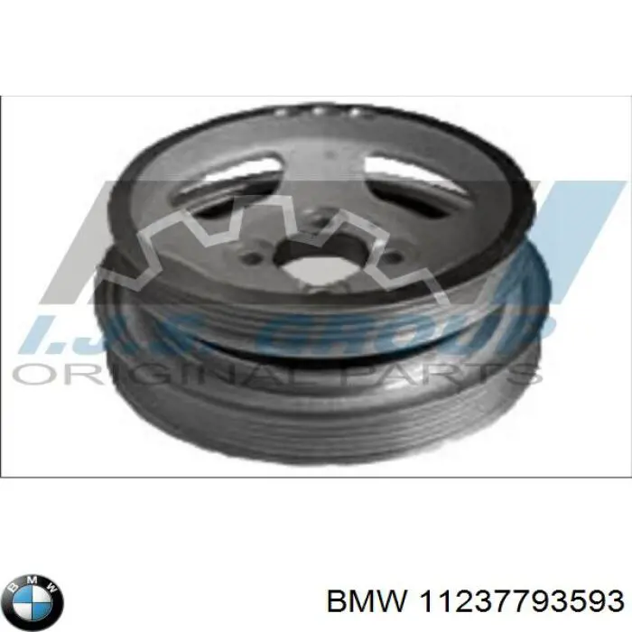 Купити 11237793593 BMW Шків колінчастого вала