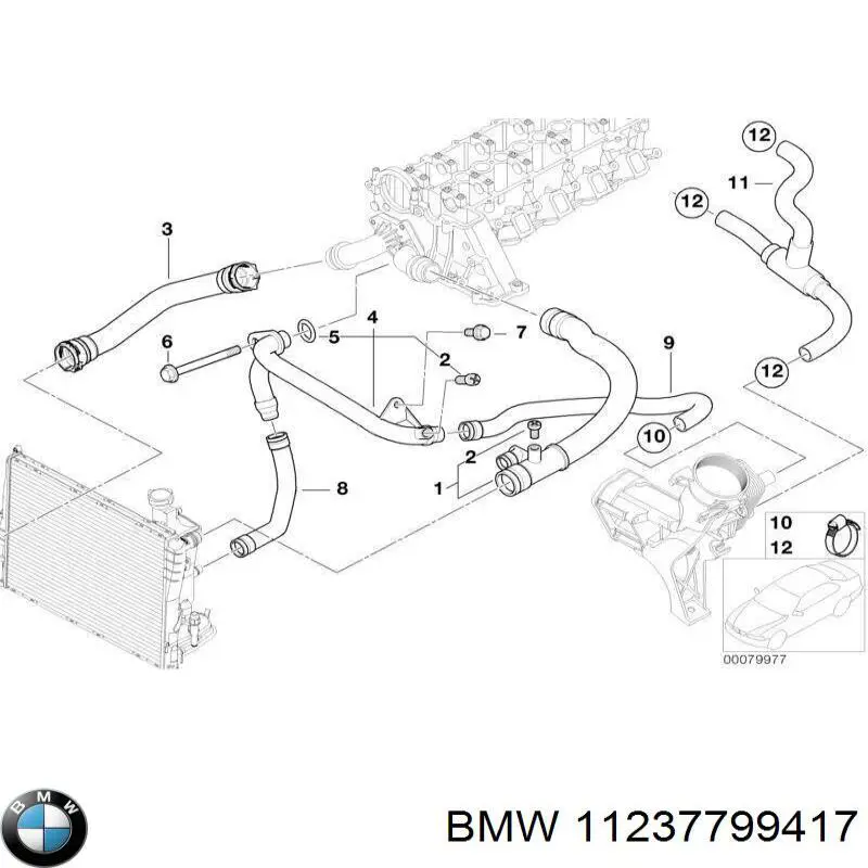 Купити 11237799417 BMW Шків колінчастого вала