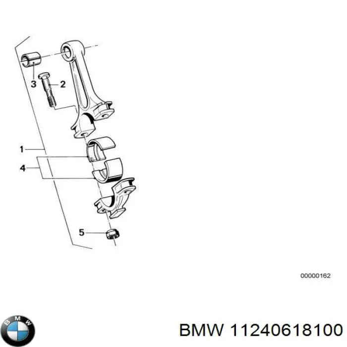 Купити 11240618100 BMW Втулка шатуна