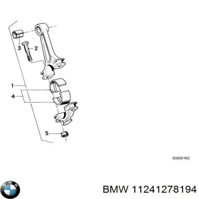 11241278194 BMW Шатун двигуна