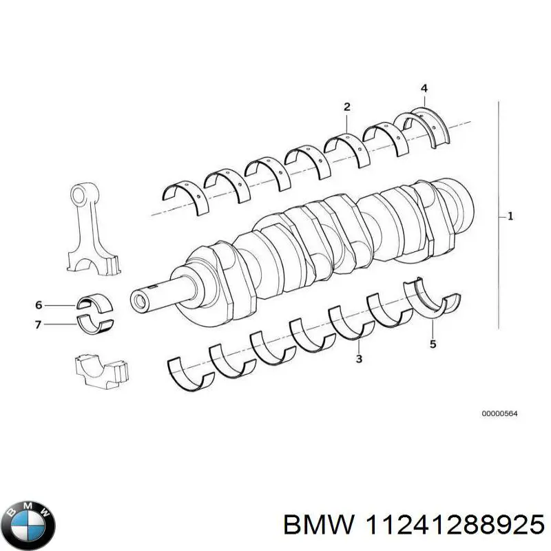  BMW 11241288925 ціна, від 48.13 USD