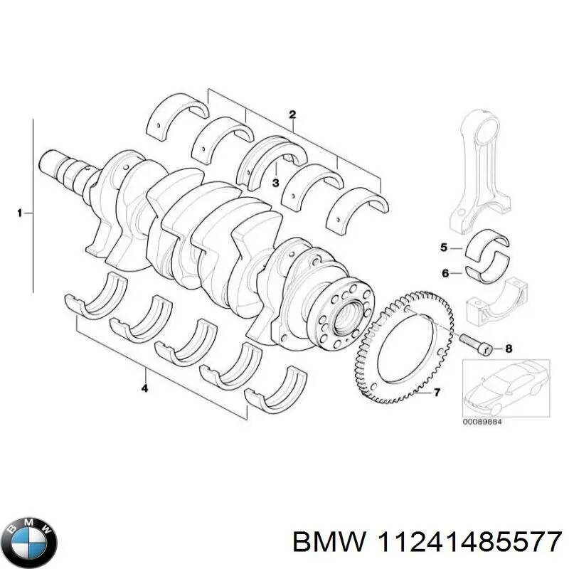  BMW 11241485577 ціна, від 43.04 USD