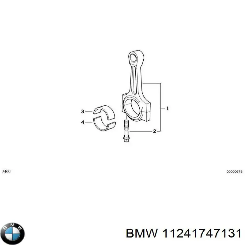 Болт шатуна BMW 11241747131 ціна, від 28.35 USD