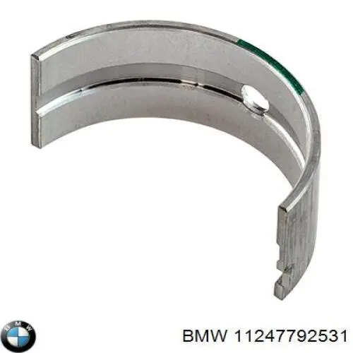 11247792531 BMW вкладиші колінвала, шатунні, комплект, 1-й ремонт (+0,25)