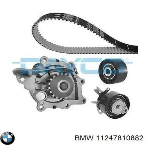 Купити 11247810882 BMW Вкладиші колінвала, шатунні, комплект, 2-й ремонт (+0,50)