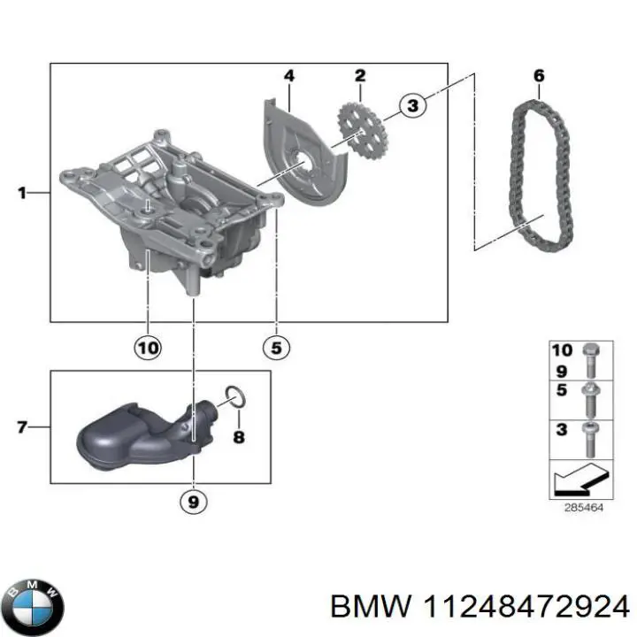 Болт шийок шатуна BMW 11248472924 ціна, від 5.68 USD