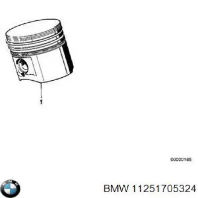 Поршня, 1-й ремонт (+0,25) BMW 11251705324 ціна, від 293.46 USD