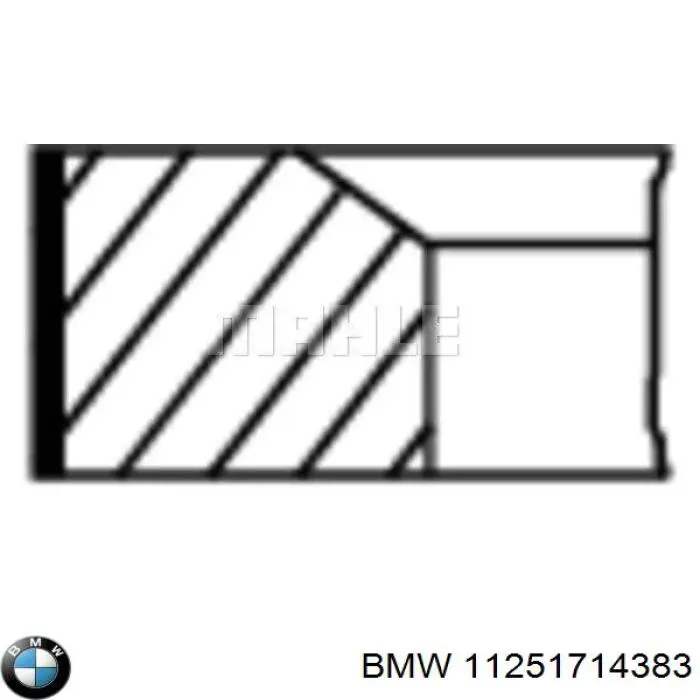 Поршні і шатуни BMW 11251714383 ціна, від 20.51 USD