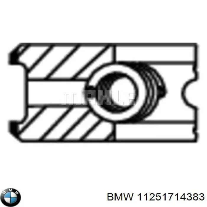 11251714383 BMW кільця поршневі комплект на мотор, std.