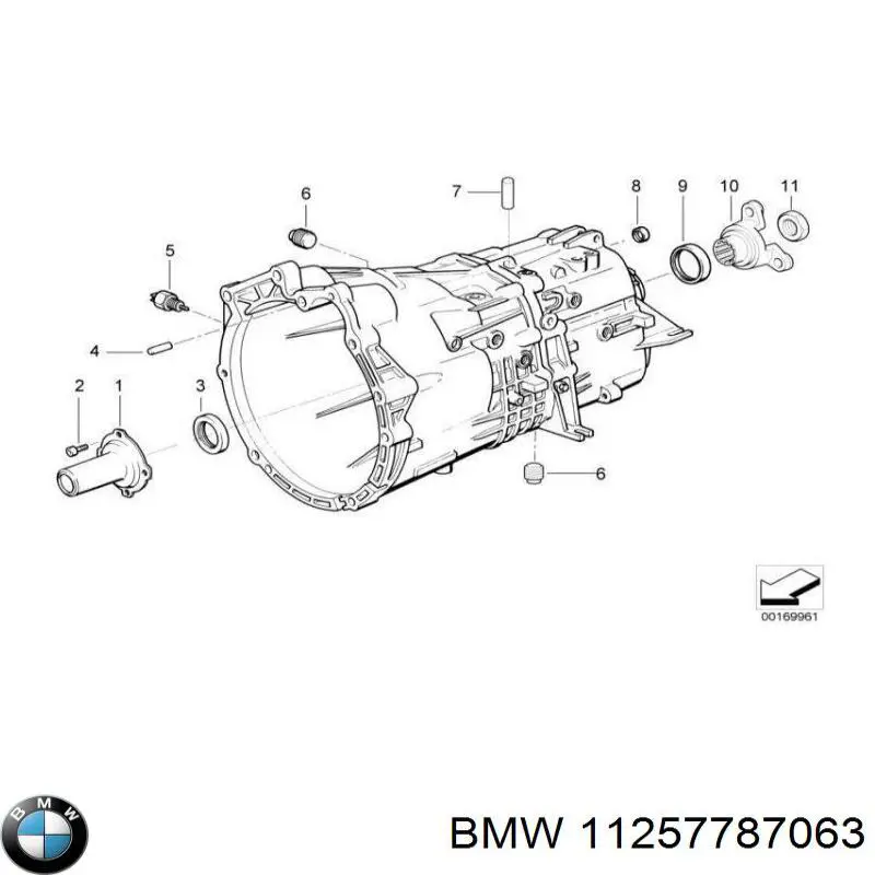 Поршень в комплекті на 1 циліндр, STD 11257787063 BMW