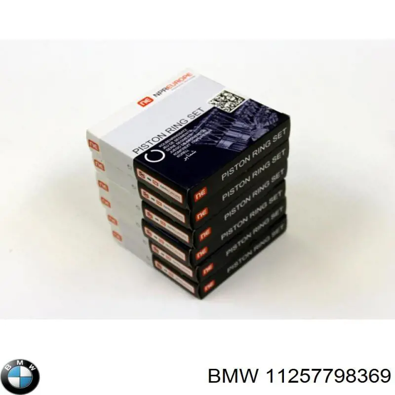 11257798369 BMW кільця поршневі на 1 циліндр, std.