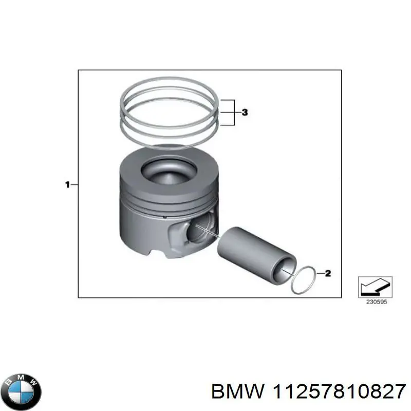 Купити 11257810827 BMW 