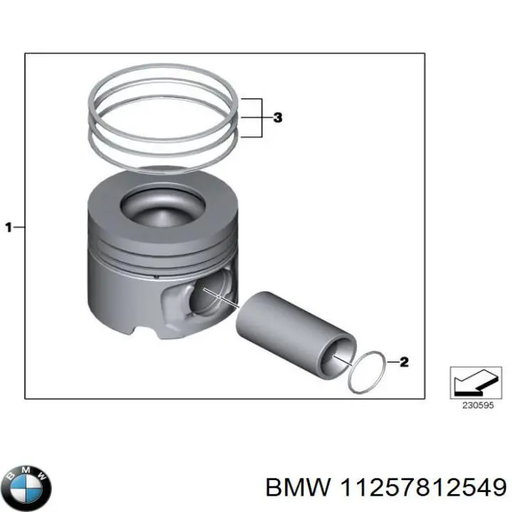 Поршень в зборі Mahle Original 081PI00114000 ціна, від 117.36 USD