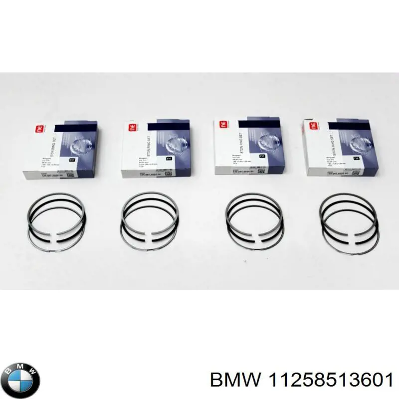 Кільця поршневі на 1 циліндр, STD. BMW 11258513601