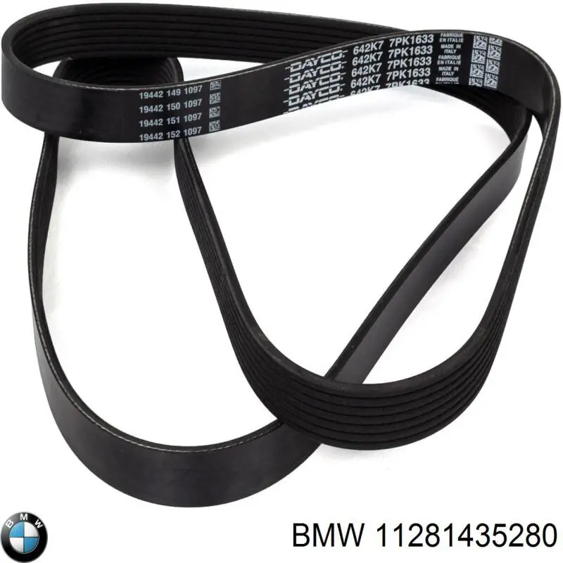 Купити 11281435280 BMW Ремінь генератора