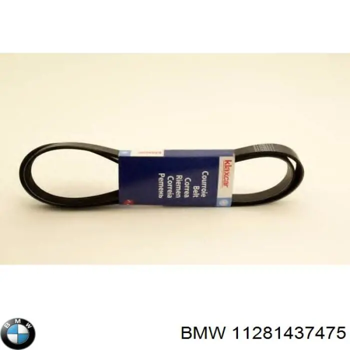 11281437475 BMW Поліклиновий ремінь