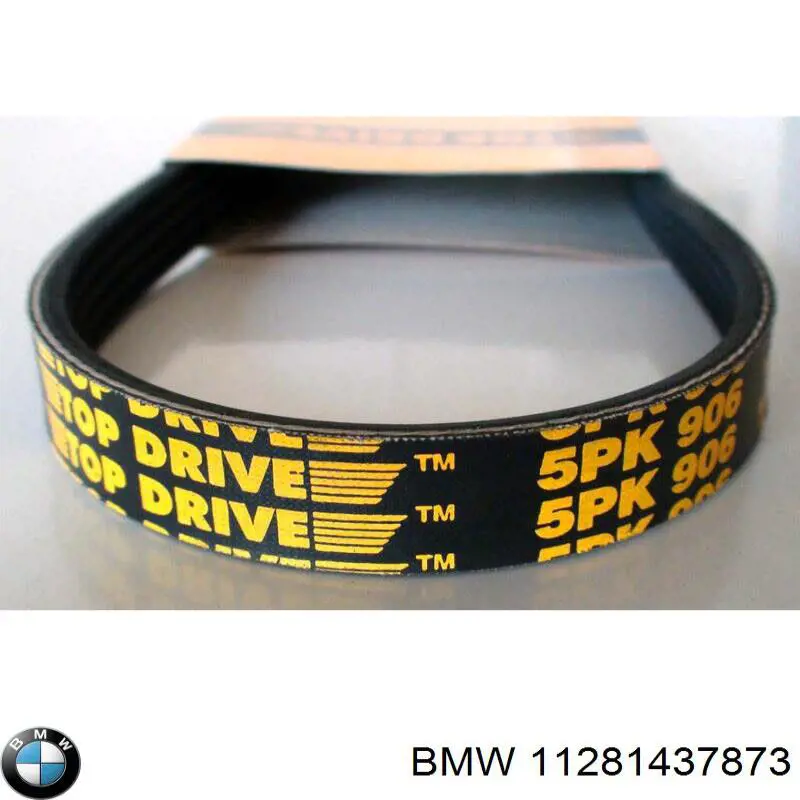 Клиновий ремінь BMW 11281437873 ціна, від 6.92 USD