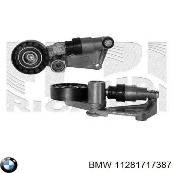 Натяжний ролик BMW 11281717387 ціна, від 55.25 USD