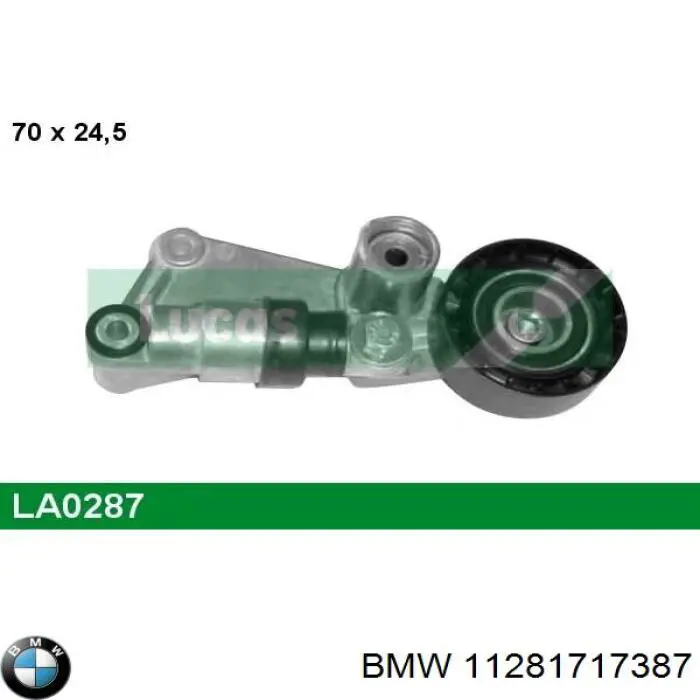 Купити 11281717387 BMW Натяжний ролик