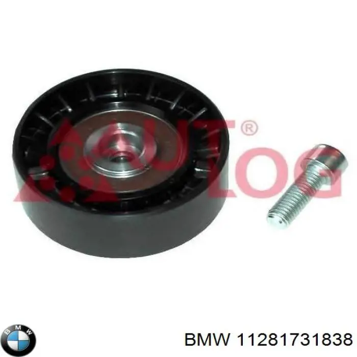 Ролик приводного ременя, паразитний BMW 11281731838 ціна, від 15.36 USD