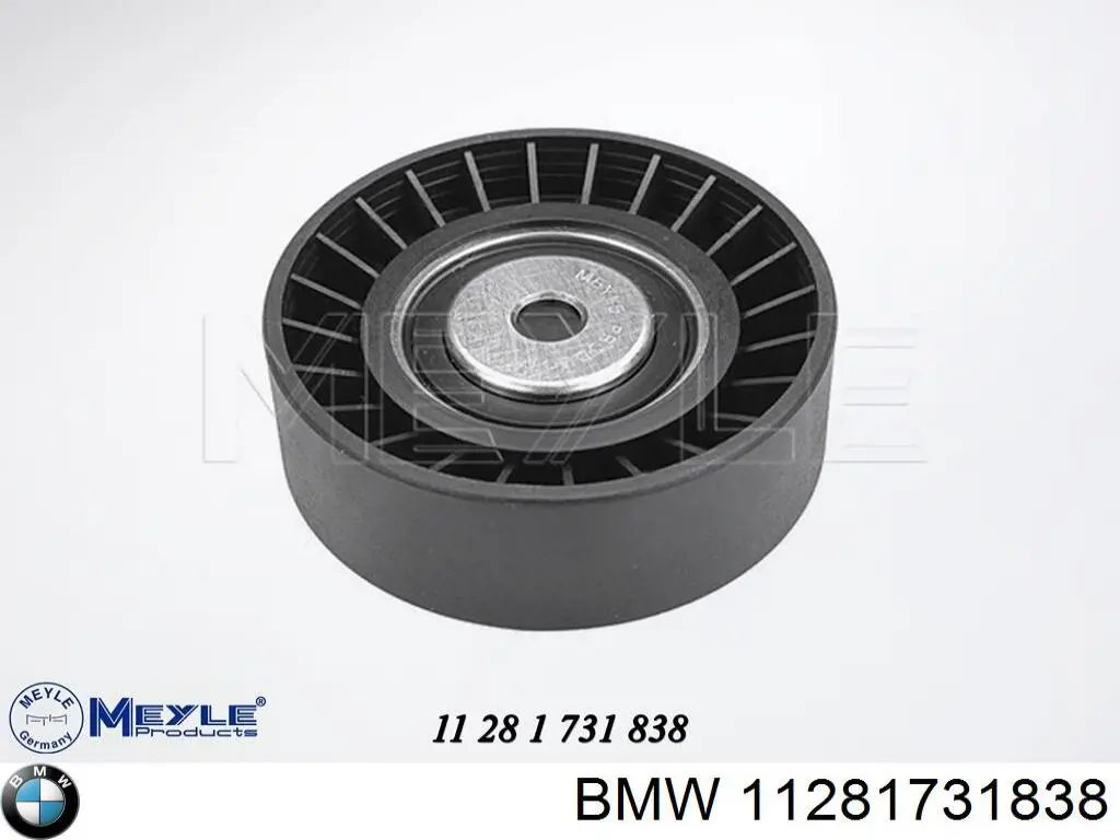 Ролик приводного ременя, паразитний 11281731838 BMW