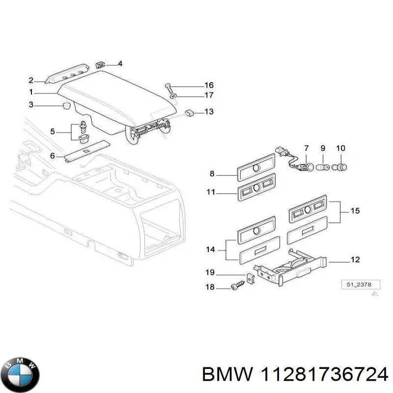 Купити 11281736724 BMW Натяжний ролик