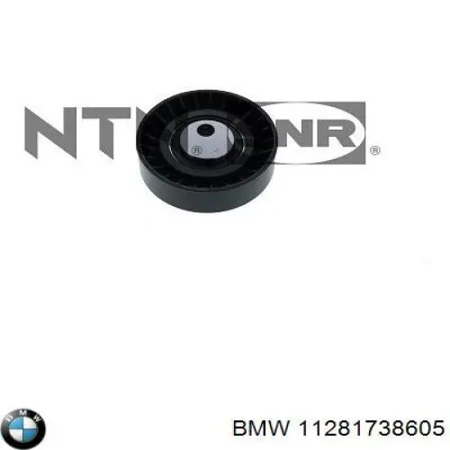 Ролик приводного ременя, паразитний BMW 11281738605 ціна, від 14.96 USD