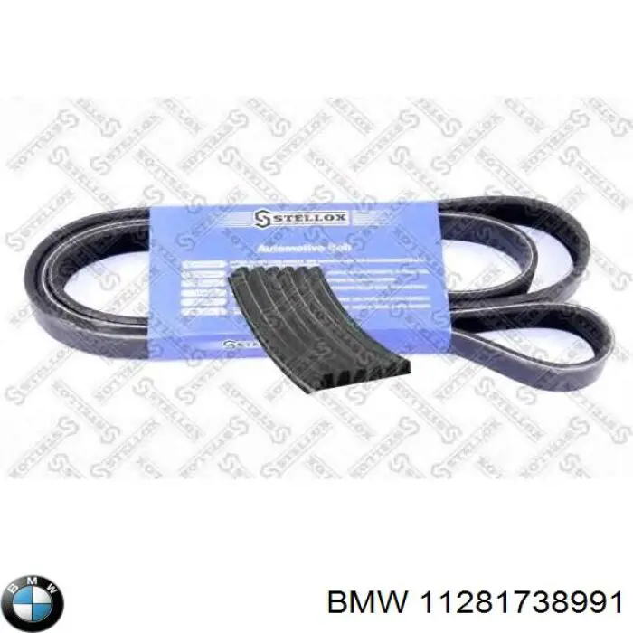 Клиновий ремінь BMW 11281738991 ціна, від 18.29 USD