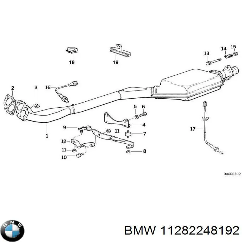 Купити 11282248192 BMW Натягувач приводного ременя