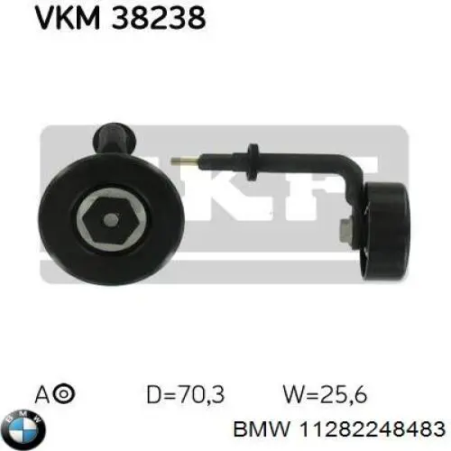 Купити 11282248483 BMW Натяжний ролик