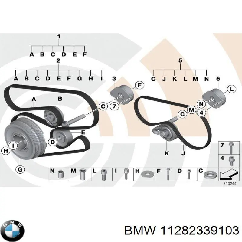  BMW 11282339103 ціна, від 70.06 USD