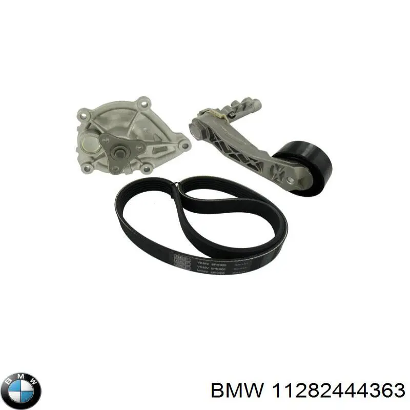Ремінь приводний, агрегатів, комплект BMW 11282444363 ціна, від 131.11 USD